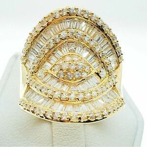Elegant 18K Gold Filled Size 9 Ring Women's Ring